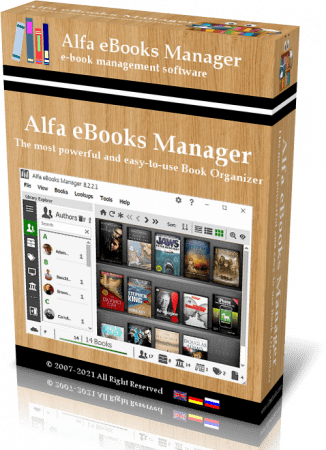 Alfa EBooks Manager Pro Crack 8.6.22.1 Portable Key Latest 2024